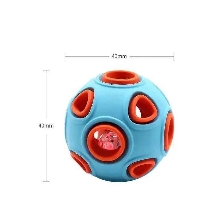 Glow-in-the-Dark Dog Toy Ball for Chewing (Medium/Large)