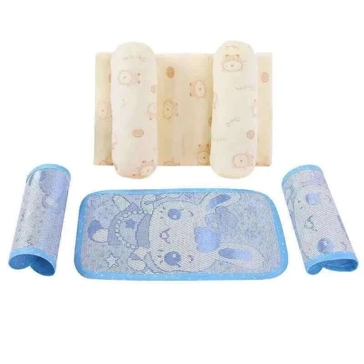 Adjustable Baby Head Shaping Pillow with Cartoon Design