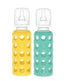 Lifefactory Glass Baby Bottles with Silicone Protection - 2-Pack 9 oz