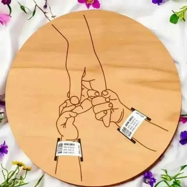 Personalized Baby Wooden Plaque