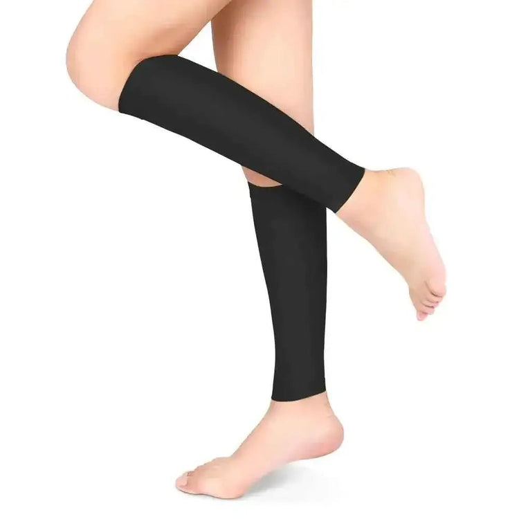 Calf Compression Sleeves for Maternal providing support and relief for varicose veins and swelling during pregnancy.