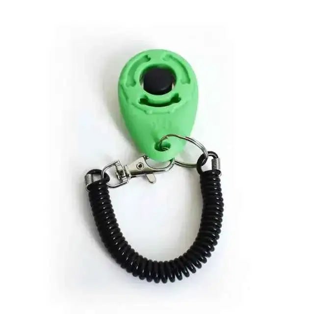 Adjustable Dog Training Clicker with Keychain Strap