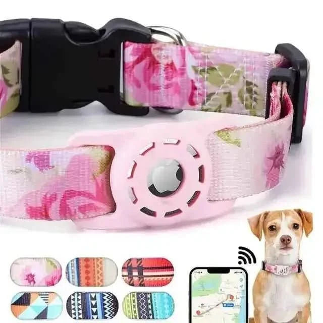 Digital Printing Collar for Apple Airtag - Pets Accessories
