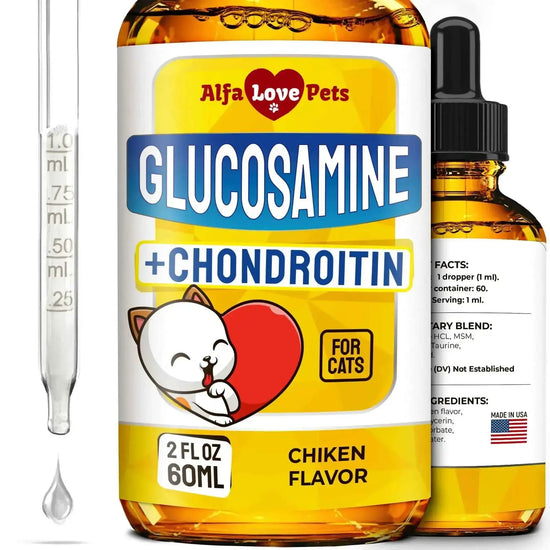 Glucosamine for Cats Liquid ✿ Joint Supplement for Cats