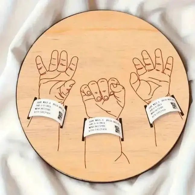 Personalized Baby Wooden Plaque