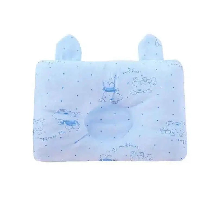 Adjustable Baby Head Shaping Pillow with Cartoon Design